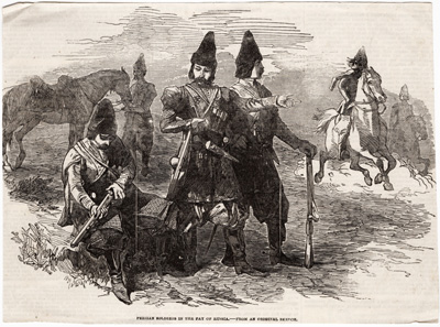 Persian soldiers in the pay of Russia